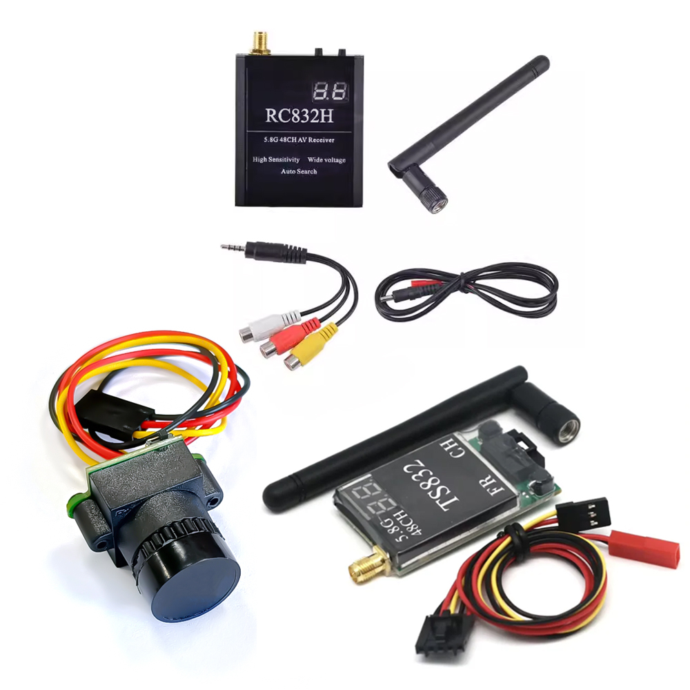 Drone Racing Motor - TS832 Receiver +RC832 +1000TVL camera 48CH