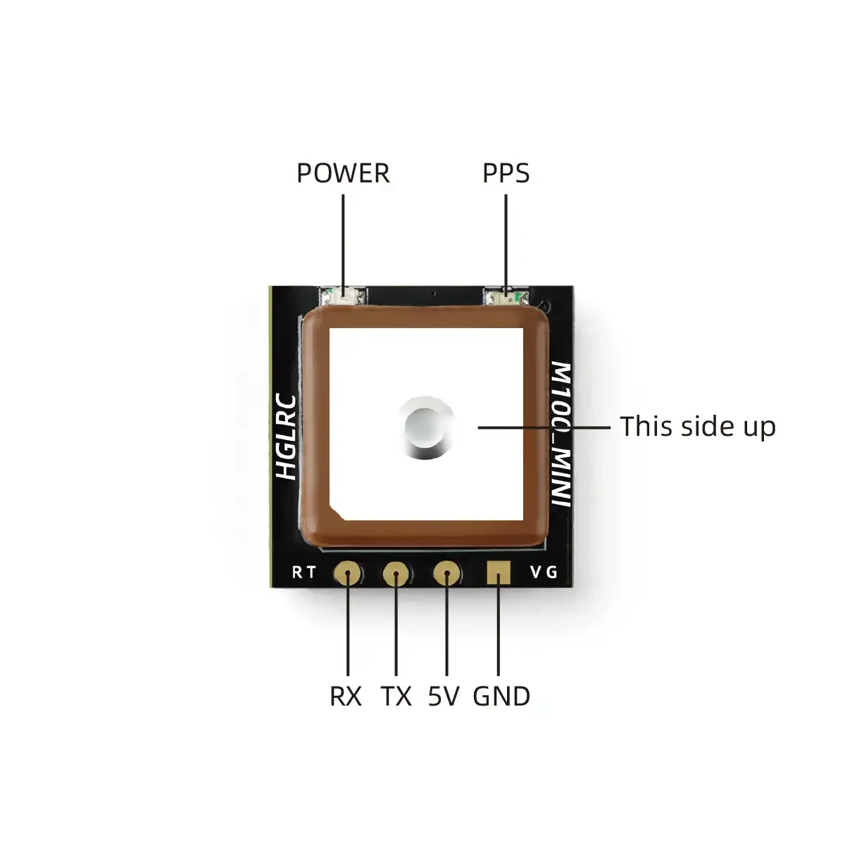 HGLRC M100 MINI GPS Module M10 - Drone Racing Vtx 评论和价格