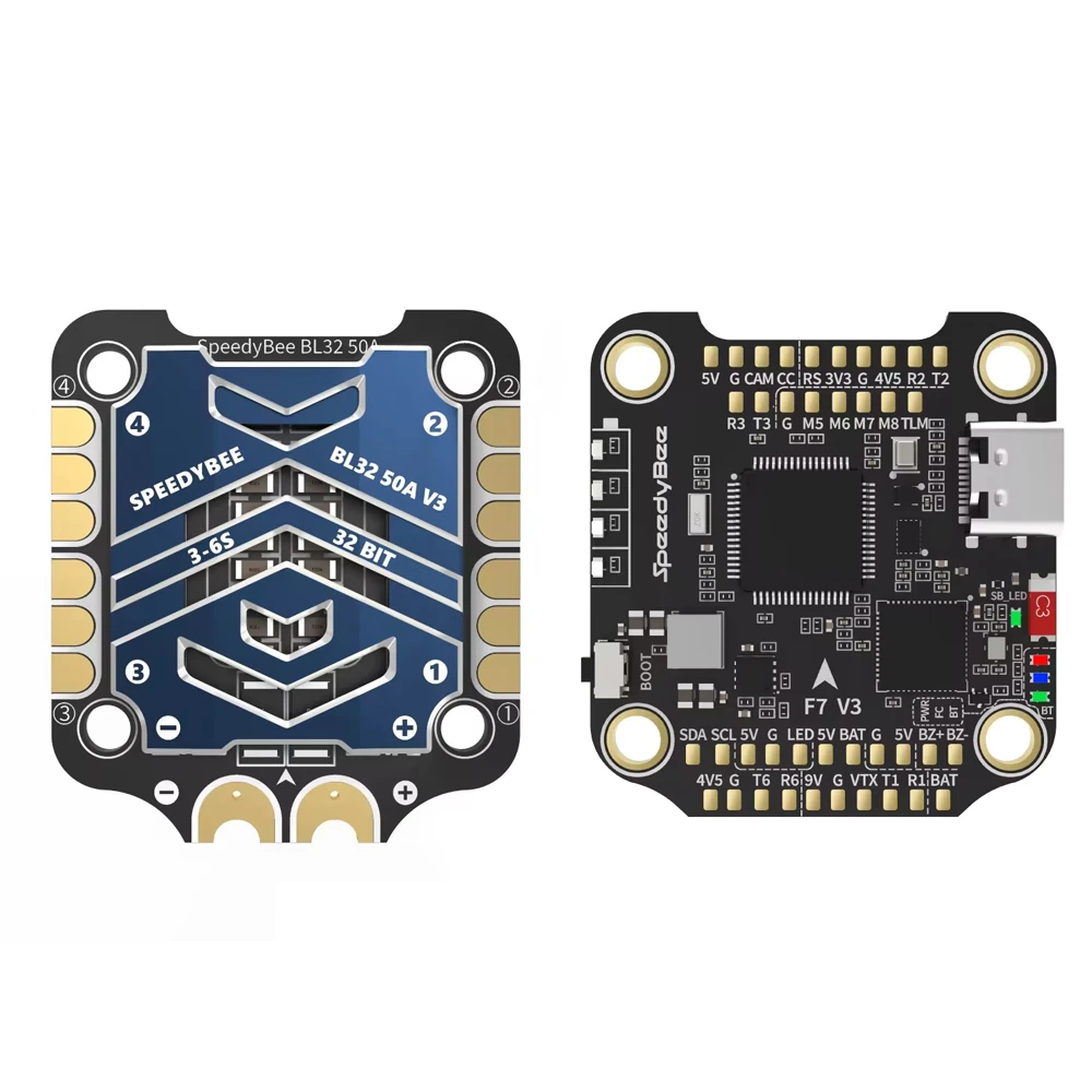 30.5x30.5mm SpeedyBee F7 V3 Fl - Drone Racing Flight Controller 评论和价格